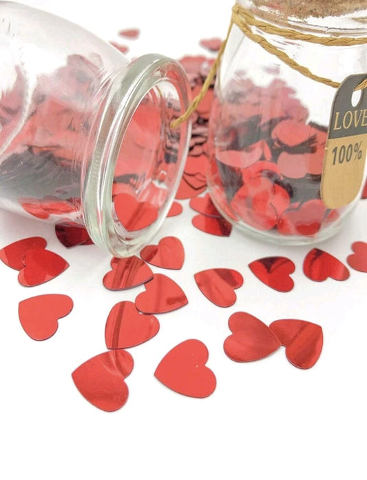 500 pcs Heart Confetti