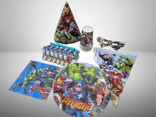 Avengers princess party set tableware -serves 6