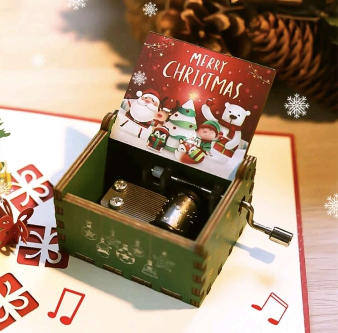 music box - vintage christmas