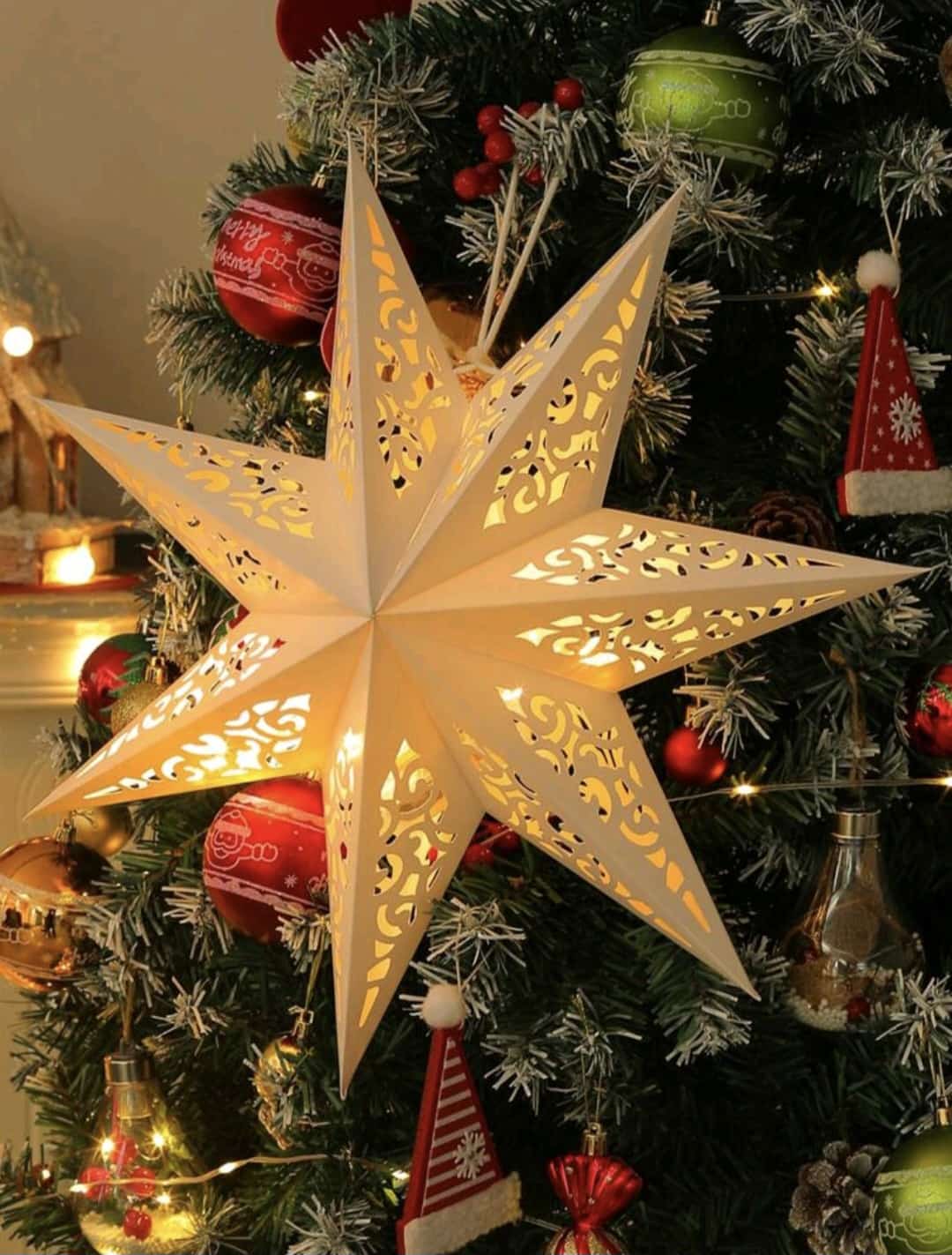 70cm star lantern