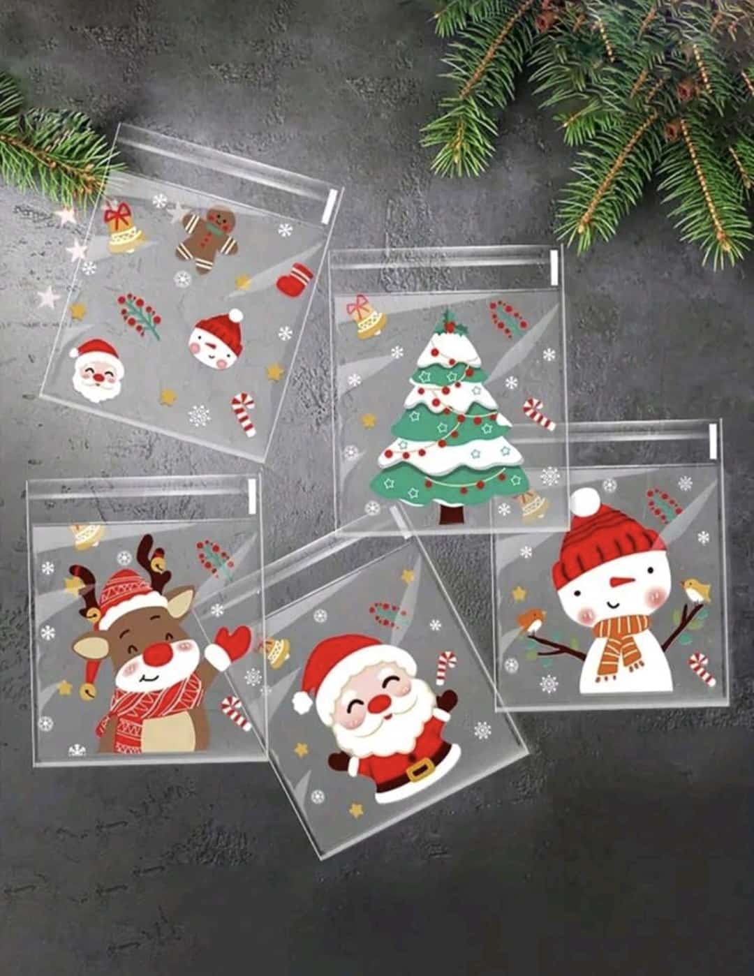 50PCS SANDWICH BAG CHRISTMAS