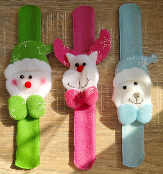 Christmas Wrist band pack of 3