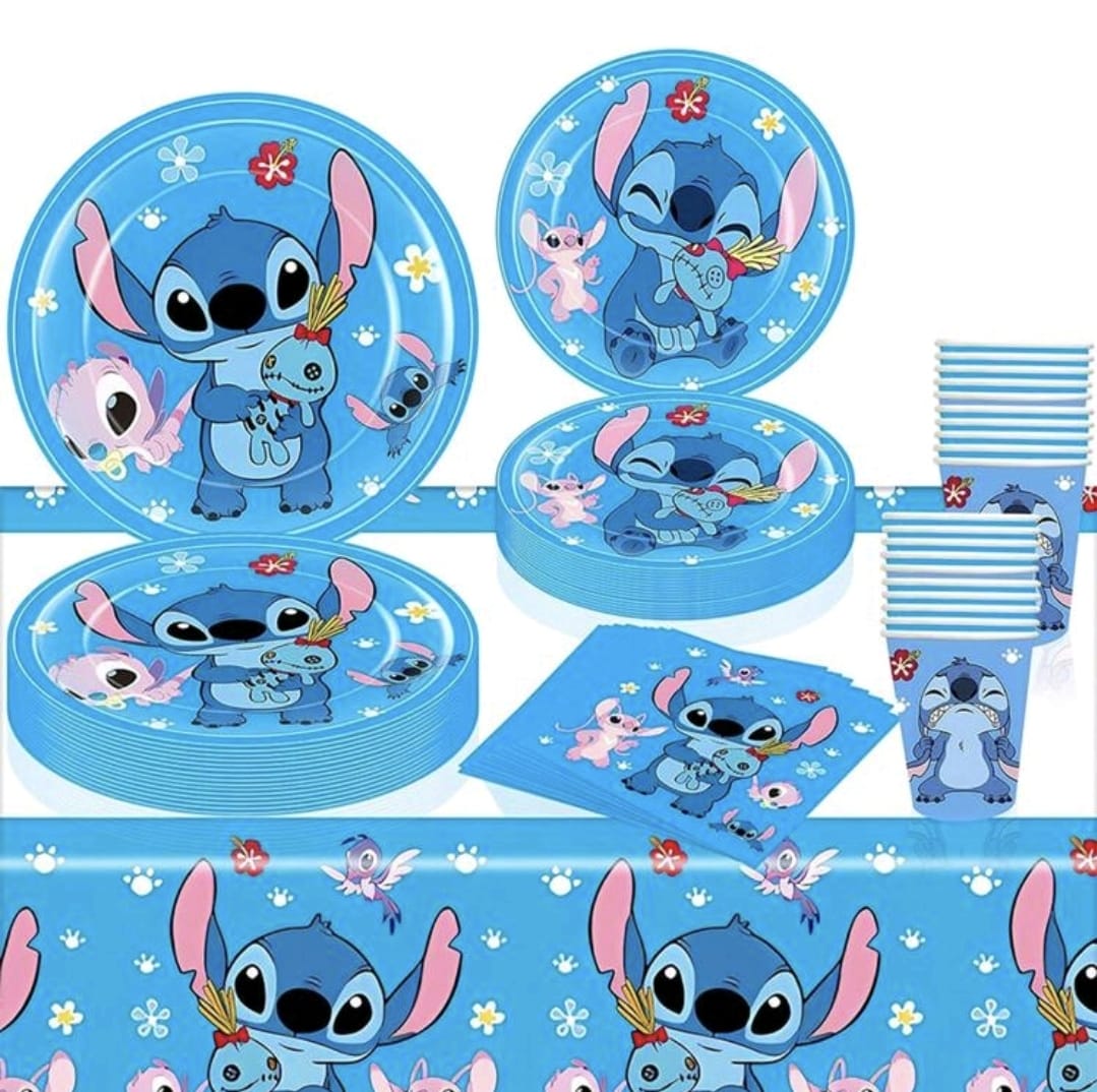 Lilo stitch serves 20 tableware