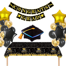 Graduation table cover set helium filled