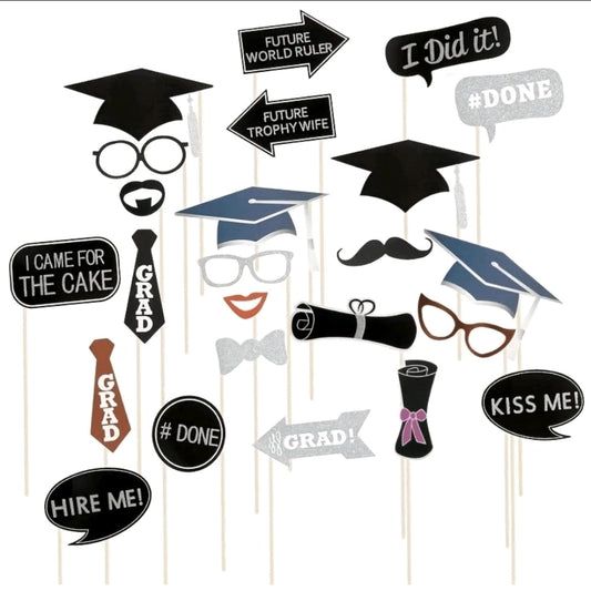 Graduation photo props