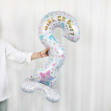 Boy or girl air filled stand alone balloon