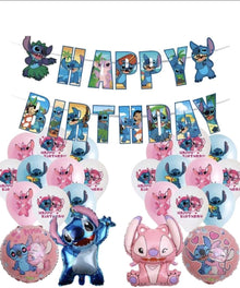 Lilo stitch birthday decoration non inflated