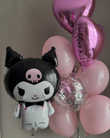 Kuromi helium balloons