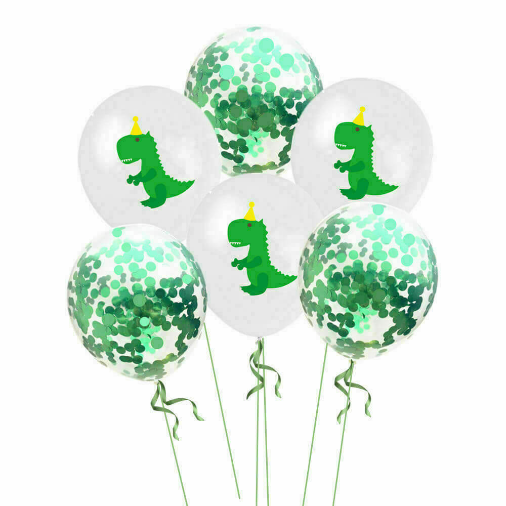 Dinosaur helium balloons 10pcs