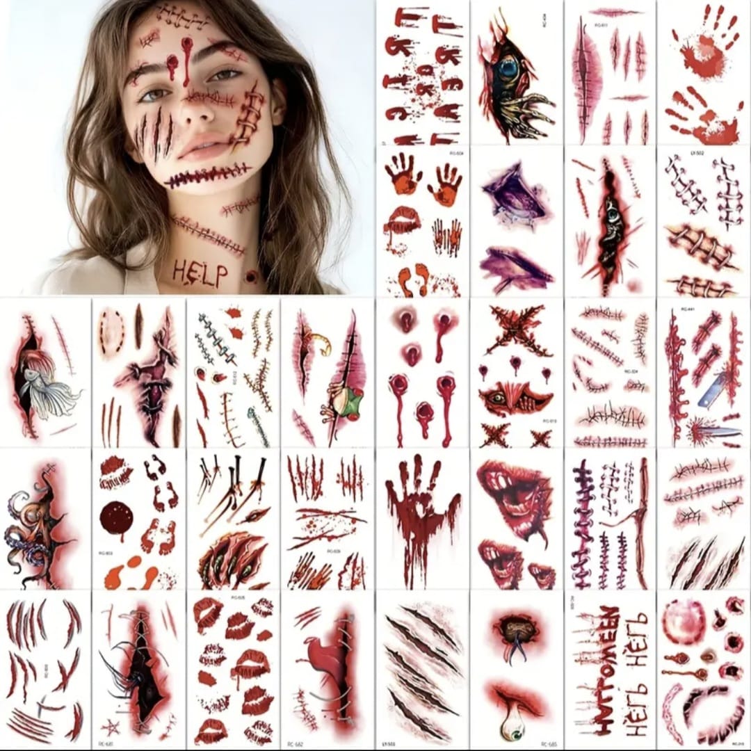 Spooky Scary Tattoos