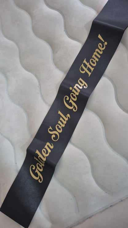 Personalized Sash