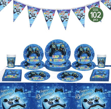 Game On! gaming controller theme party set for 25 guests