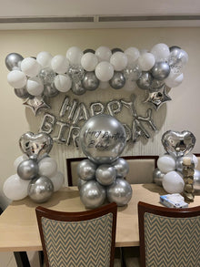 Air-Filled Balloon Decoration - staff to decorate at your venue
