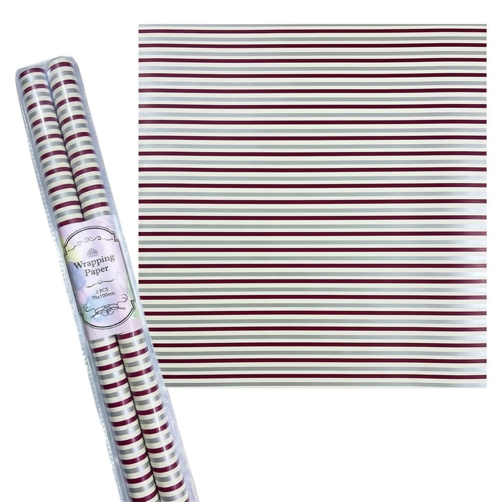 stripes Gift wrapping sheet - pack of 2