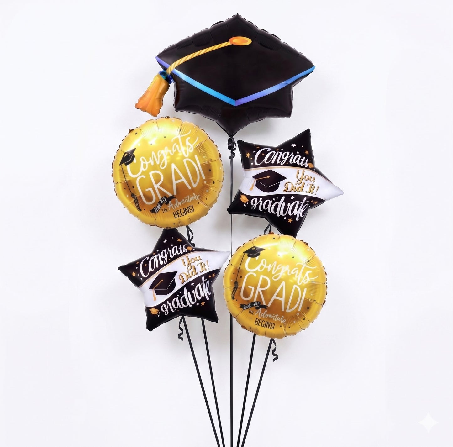 Graduation helium bunches simple