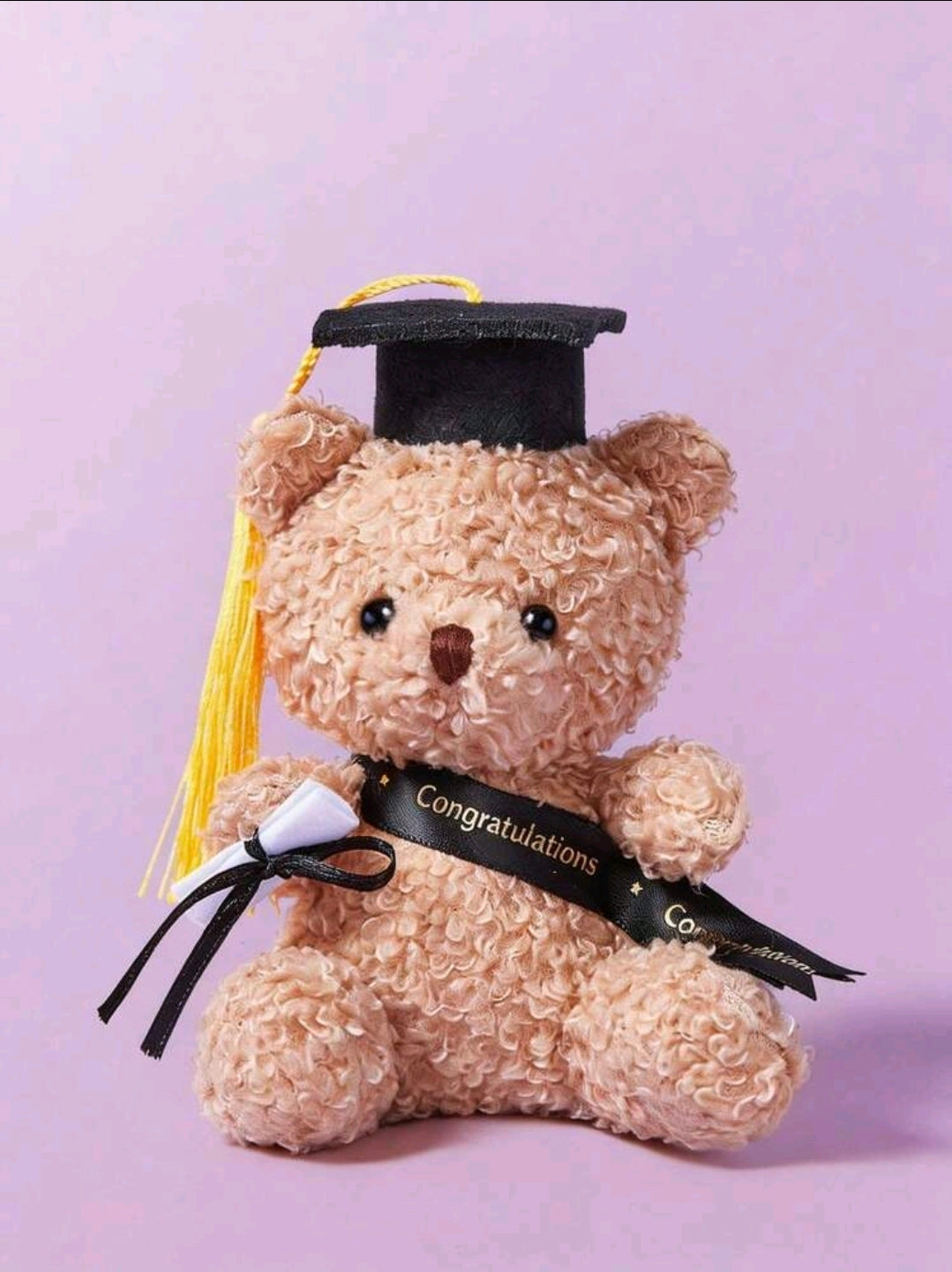 Mini Black Teddy Graduation toy gift for Graduation – Party Oasis Qatar
