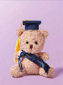 Mini navy blue Teddy Graduation toy gift for Graduation