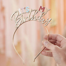 Its my birthday elegant headband