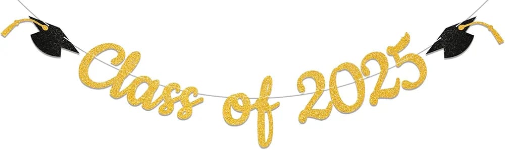 Class of 2025 paper banner