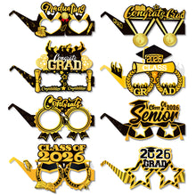 Graduation paper eye frame pack of 8