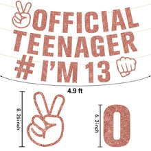 Official teenager pink banner
