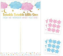 Gender reveal game board white