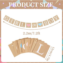 Boy or girl banner