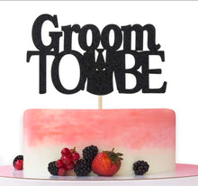 Groom to be cake topper