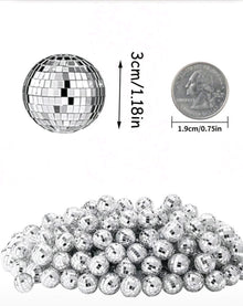 20Pcs Mirror Disco Balls Ornament mini