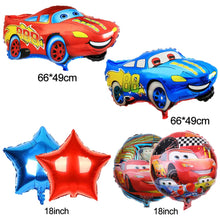 Mcqueen Car theme helium balloons