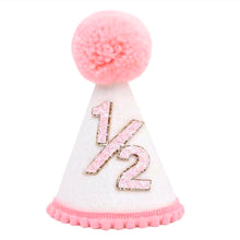 Half birthday 1/2 party hat