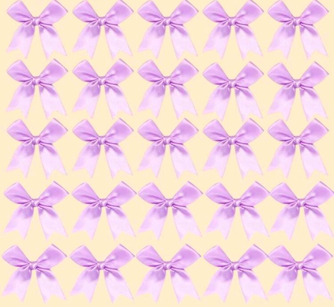 50pcs Satin Ribbon Bows purple