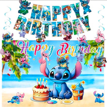 Lilo stitch poster , back drop banner and hanging