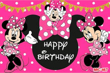 Minnie backdrop poster for birthday