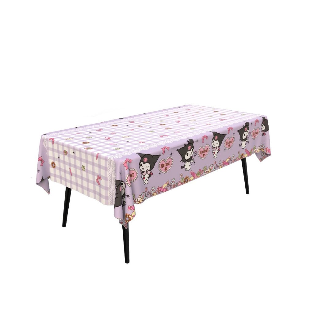 Kuromi table cover 1pc