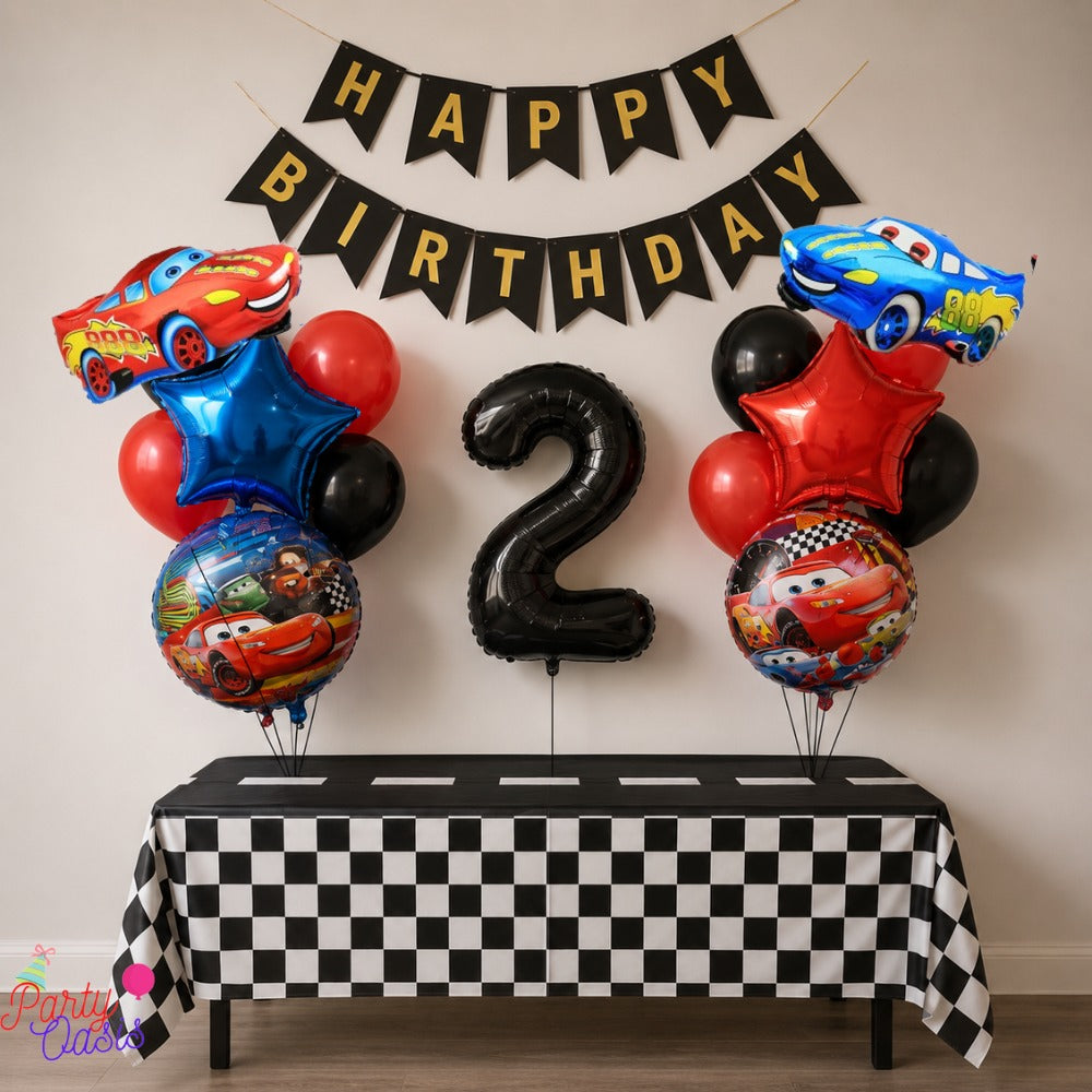 MCqueen cars theme  simple decoration