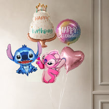 Lilo Stitch cute birthday helium bunch