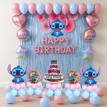 Blue Lilo Stitch Birthday  Decoration