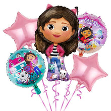 Gabby's Dollhouse helium balloon bunch