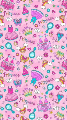 Princess castle Gift wrapping sheet 5pcs