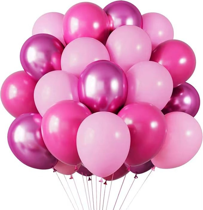 Shades of Fuchsia pink