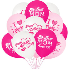 Happy mothers day 10pcs helium latex balloon