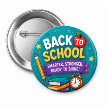 Back To School Smarter, Stronger, Ready To Shine Badge