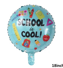 School is cool back to school helium balloon