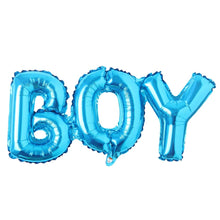 Boy foil text non inflated