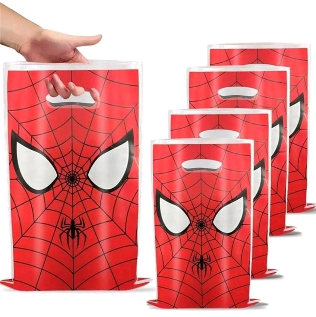Spiderman loot bag pack of 30pcs  25x17cm