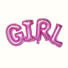 Girl foil text non inflated