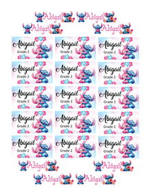 Personalized Kids School Name Labels