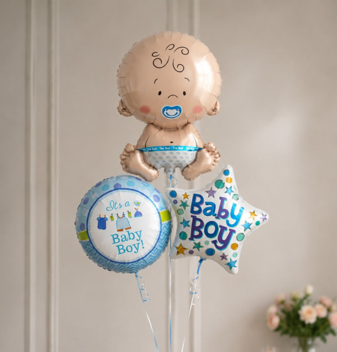 Its a Boy helium bunch