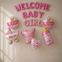 Welcome baby girl decoration